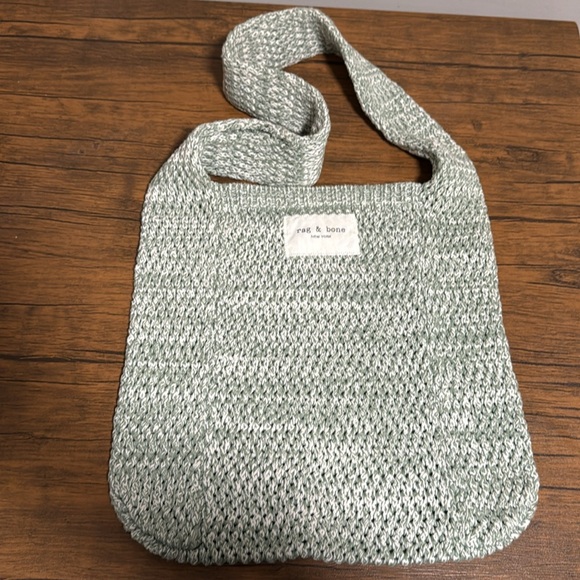 NWOT RAG & BONE Addison Shopper Bag in Leaf Green